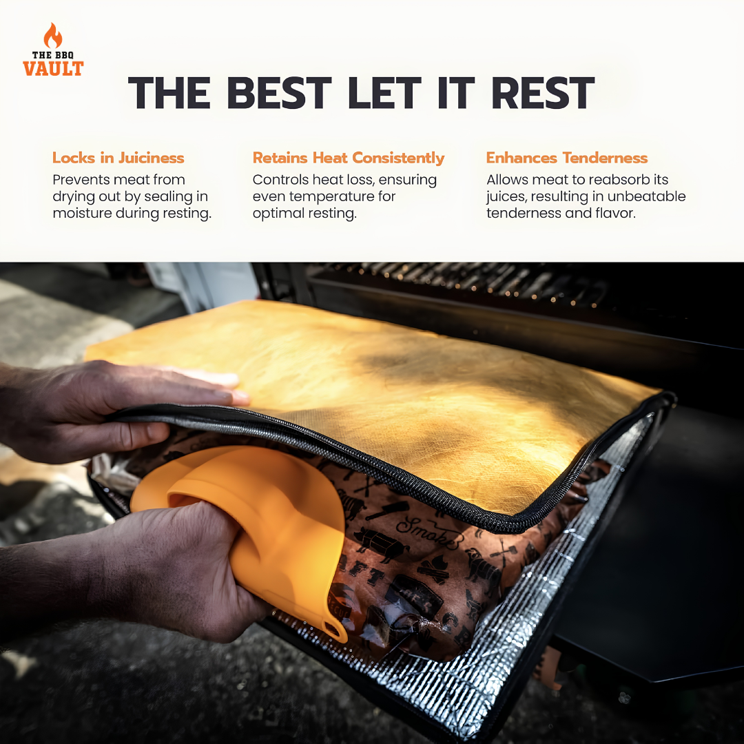 TheBBQVault™ BBQ Blanket Resting Bag